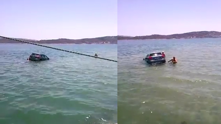 Mercedes κάνει βουτιά στη Σαλαμίνα!